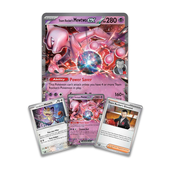 Pokemon TCG: Team Rocket's Mewtwo Ex Box