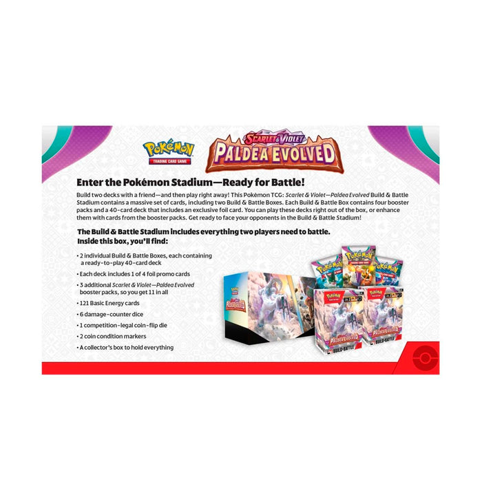 Pokemon TCG: Scarlet & Violet - Paldea Evolved Build & Battle Stadium
