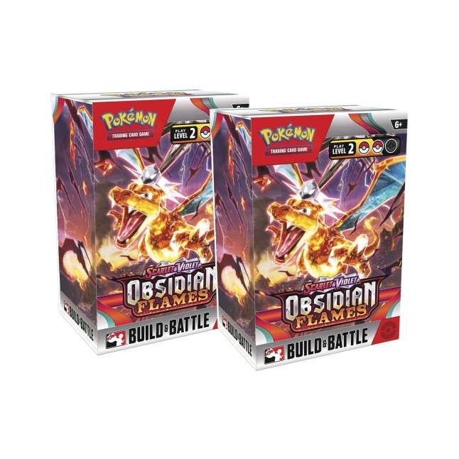 Pokemon TCG: Scarlet & Violet - Obsidian Flames Build & Battle Stadium