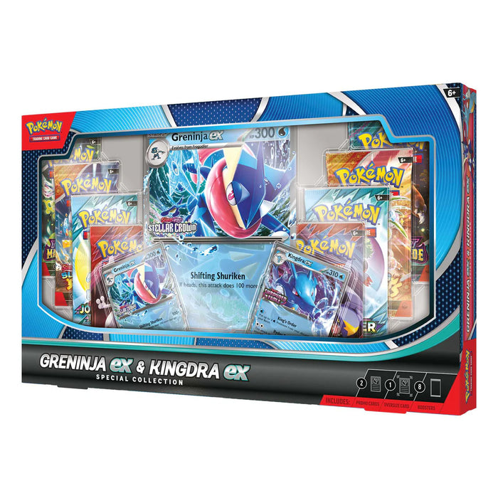 Pokemon TCG: Greninja Ex & Kingdra Ex Special Collection Box