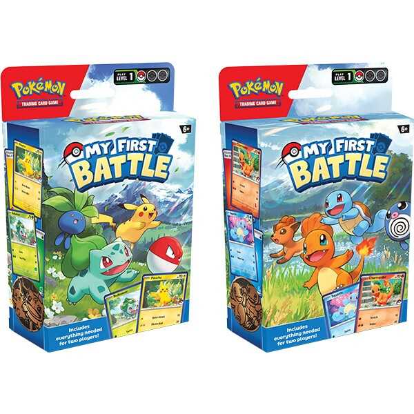 Pokemon TCG: My First Battle Deck - Bulbasaur & Pikachu / Charmander & Squirtle