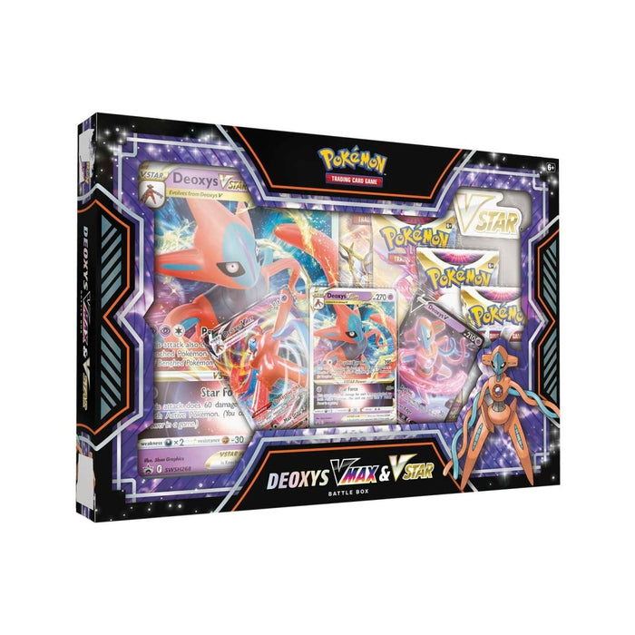 Pokemon TCG: Deoxys/Zeraora VMAX & VSTAR Battle Box Collection