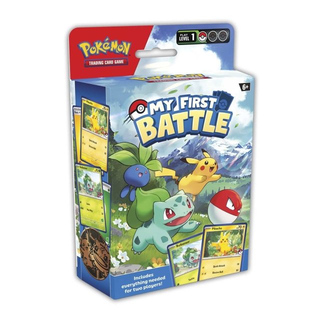 Pokemon TCG: My First Battle Deck - Bulbasaur & Pikachu / Charmander & Squirtle