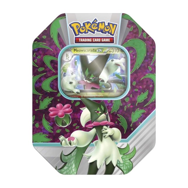 Pokemon TCG: Paldea Partners Tin - Meowscarasda / Skeledirge / Quaquaval