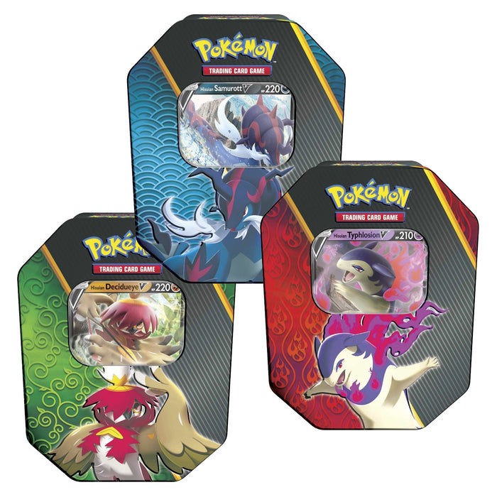 Pokemon TCG: Divergent Powers Tin - Typhlosion / Decidueye / Samurott