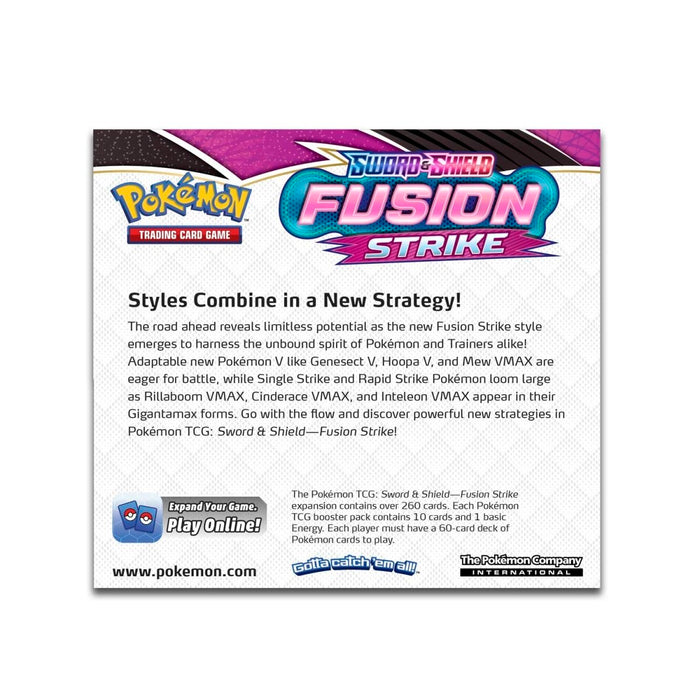 Pokemon TCG: Sword & Shield - Fusion Strike Booster Box