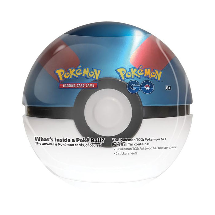 Pokemon TCG: Pokemon GO Pokeball Tin - Poke / Great / Ultra Balls