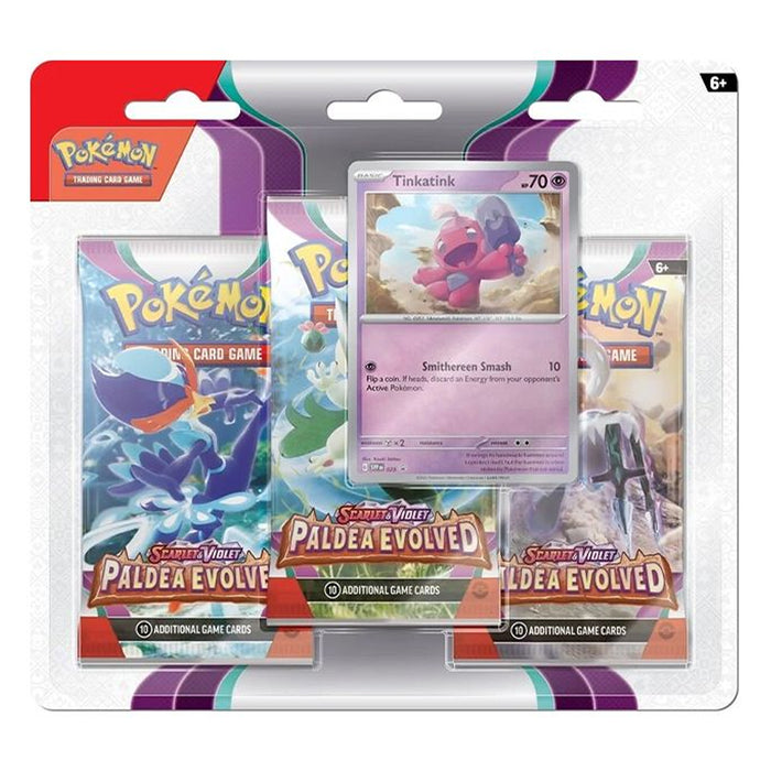 Pokemon TCG: Scarlet & Violet - Paldea Evolved 3-Pack Blister