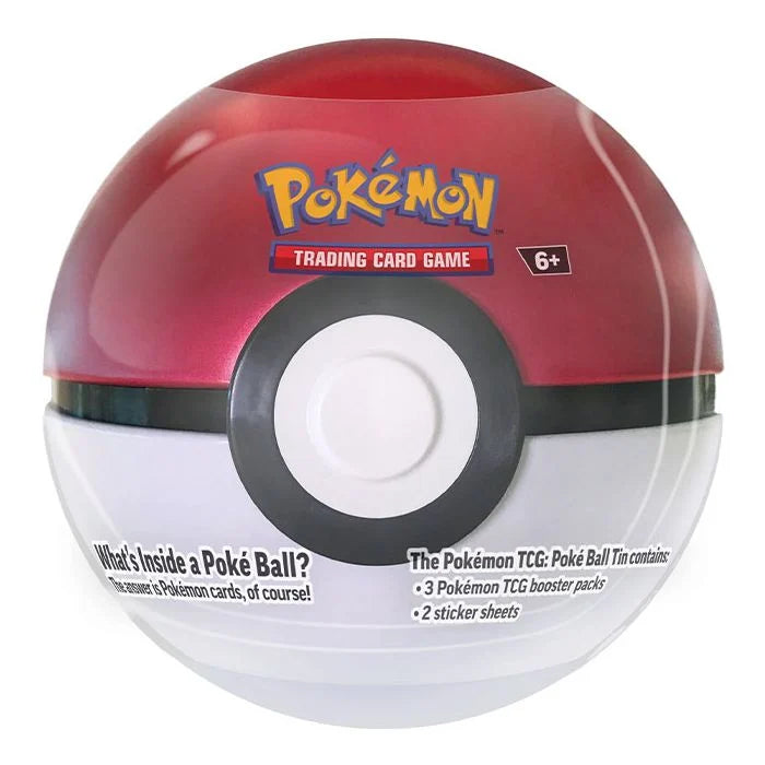 Pokemon TCG: Series 9 Pokeball Tin - Poke / Great / Premiere / Lure / Ultra Balls