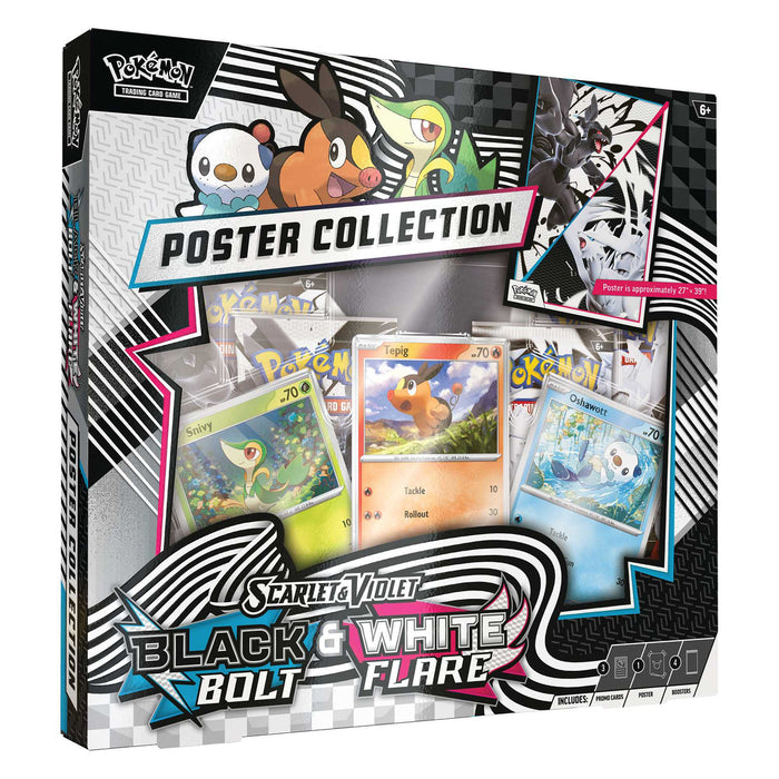 Pokemon TCG: Black Bolt & White Flare Poster Collection Box