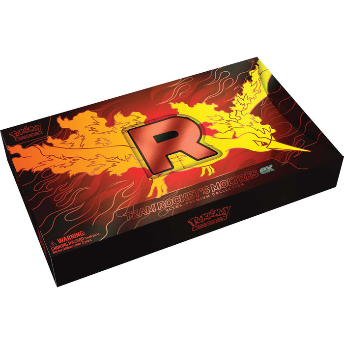 Pokemon TCG: Team Rocket's Moltres Ultra-Premium Collection Box