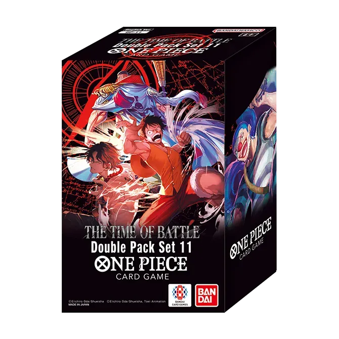 One Piece Card Game: DP-11 - The Time of Battle Double Pack Set 11