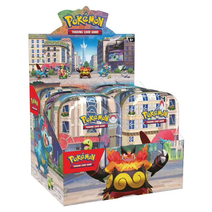 Pokemon TCG: Lumiose City Mini Tins - 10x Mini Tin Display CDU