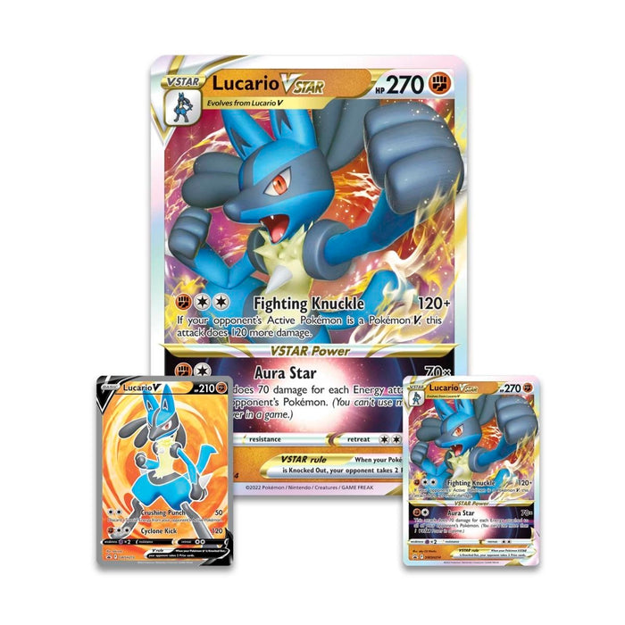 Pokemon TCG: Lucario VSTAR Premium Collection