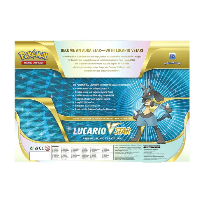 Pokemon TCG: Lucario VSTAR Premium Collection