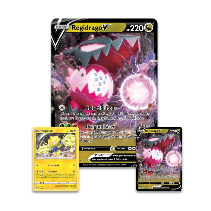 Pokemon TCG: Crown Zenith Regidrago V / Regieleki V Collection
