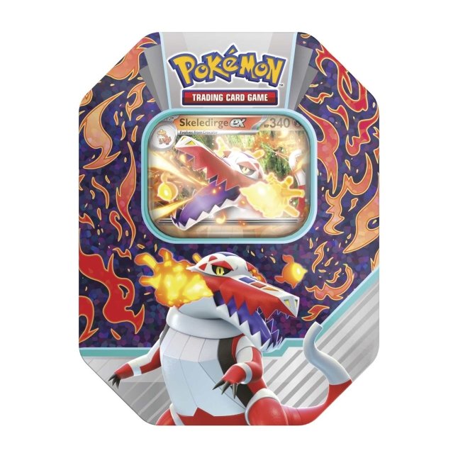 Pokemon TCG: Paldea Partners Tin - Meowscarasda / Skeledirge / Quaquaval
