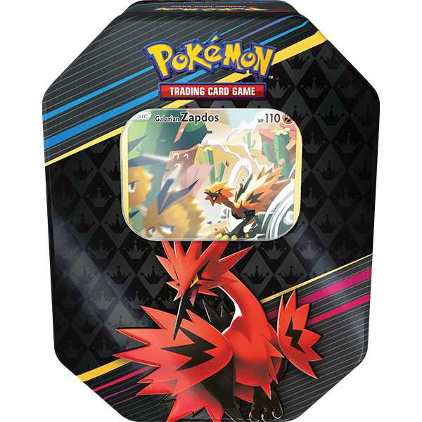 Pokemon TCG: Crown Zenith Tin - Articuno / Zapdos / Moltres